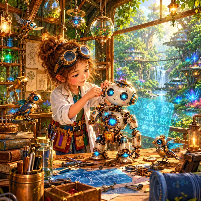 Science Adventure Fantasy Art