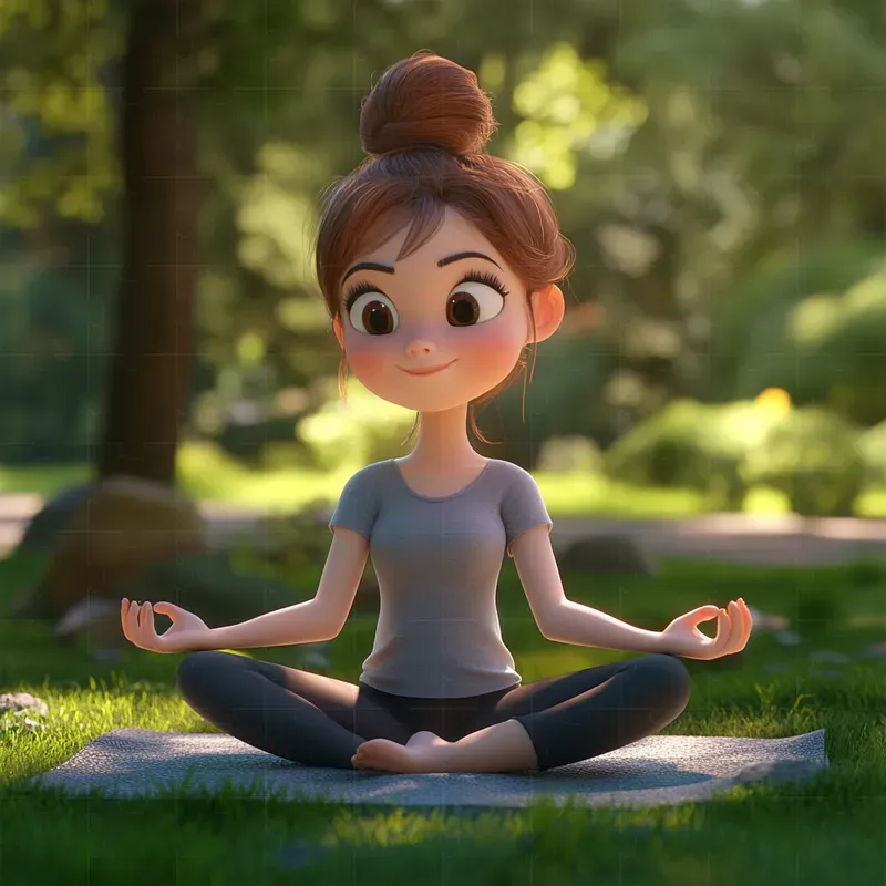 Pixarstyle 3D Character Illustrations