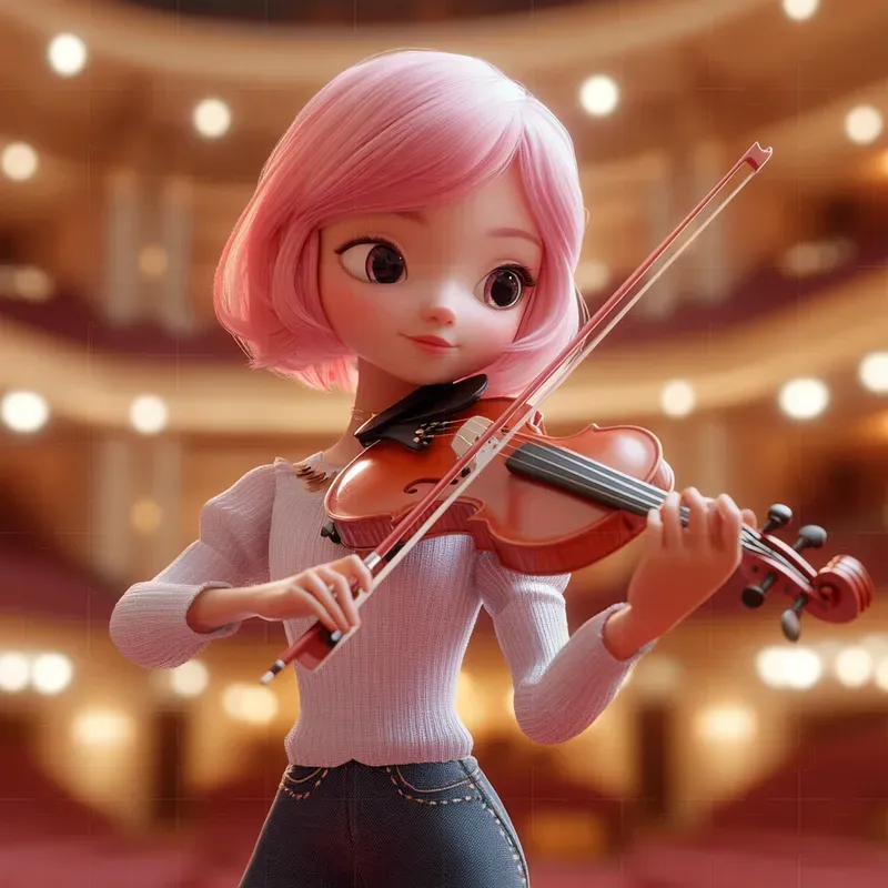 Pixarstyle 3D Character Illustrations