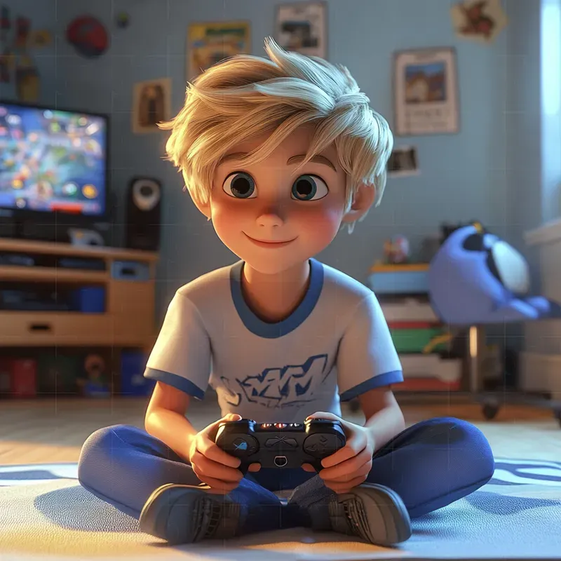 Pixarstyle 3D Character Illustrations