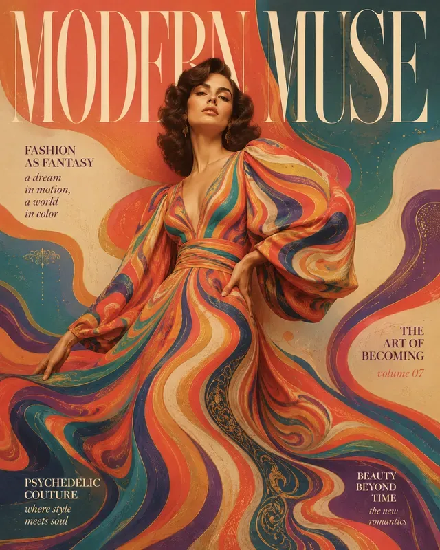 Psychedelic Couture Magazine Covers
