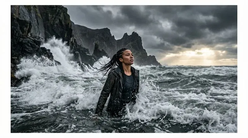 Ethereal Women Emerging From Water