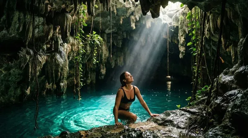 Ethereal Women Emerging From Water