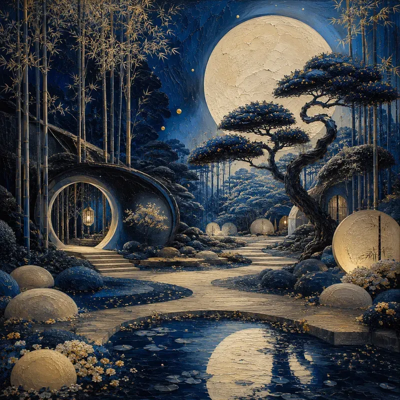 Dreamscape Botanical Realms Surreal