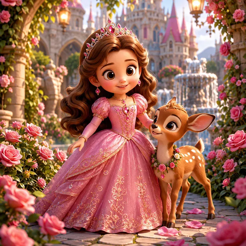 Whimsical 3D Storybook Adventures