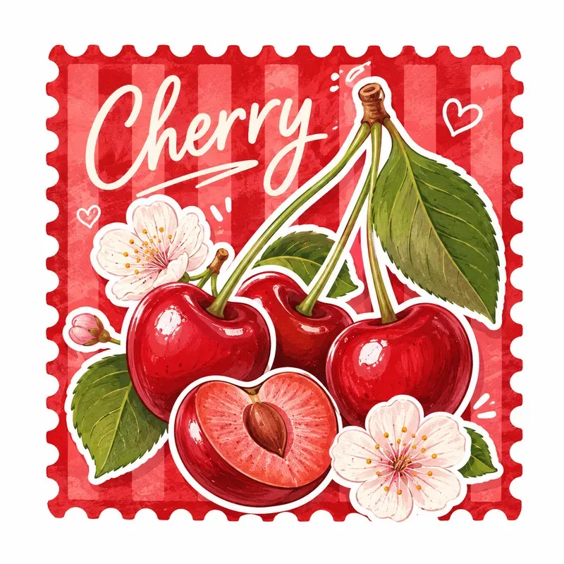 Vintage Fruit Stamp Collections