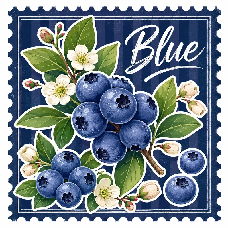 Vintage Fruit Stamp Collections