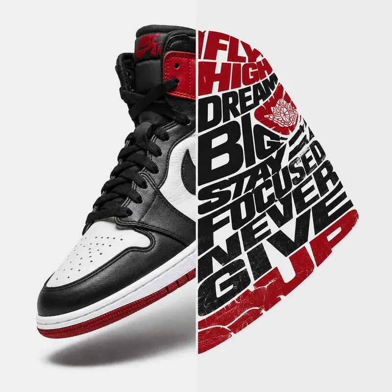 Split Object Typography Designs