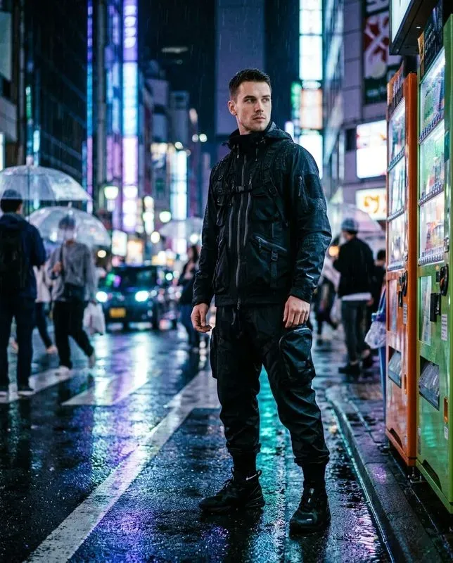 Cinematic Streetwear Lookbook Fashion