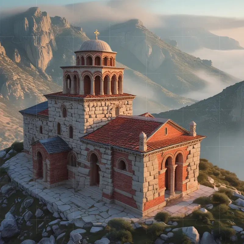 Hyper Realistic Cultural House Exteriors