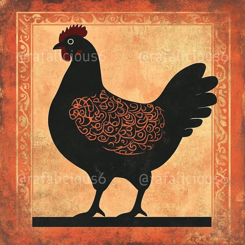 Animals In Classic Greece Pottery Style