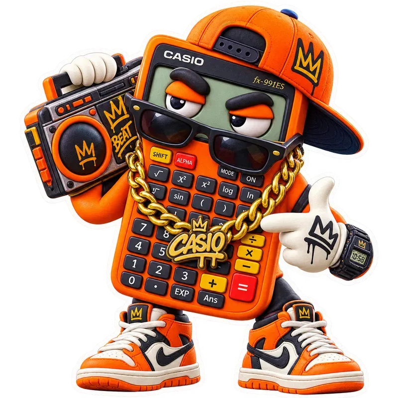 Vibrant Urban 3D Clay Pop Art Stickers