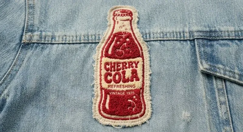 Retro Chenille Patch Style Illustrations
