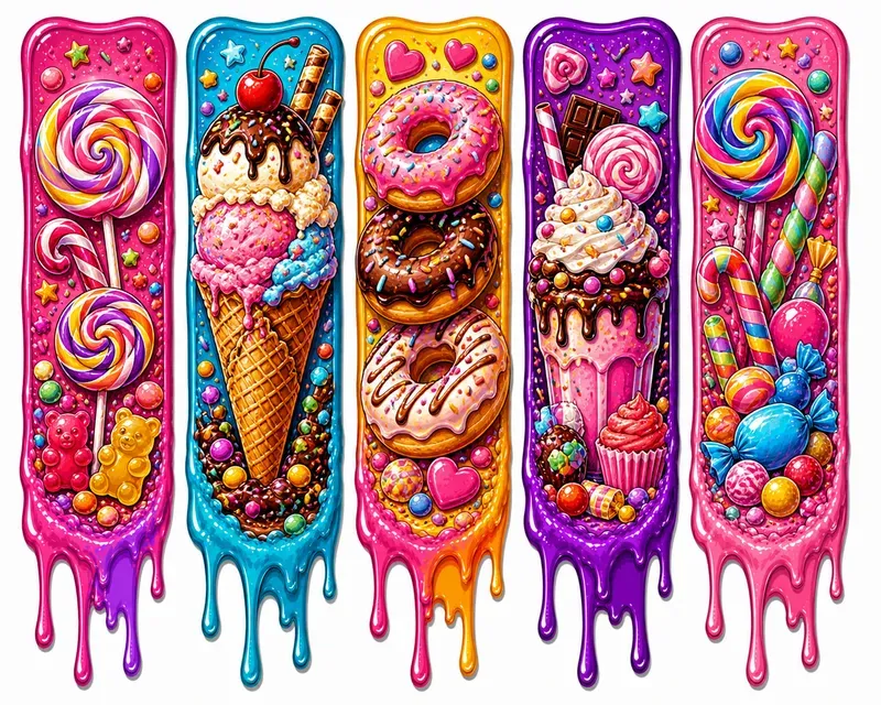 Neon Drip Panel Sticker Generator