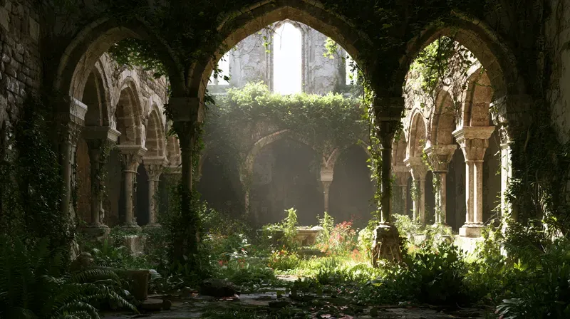 Abandoned Churches Art Generator