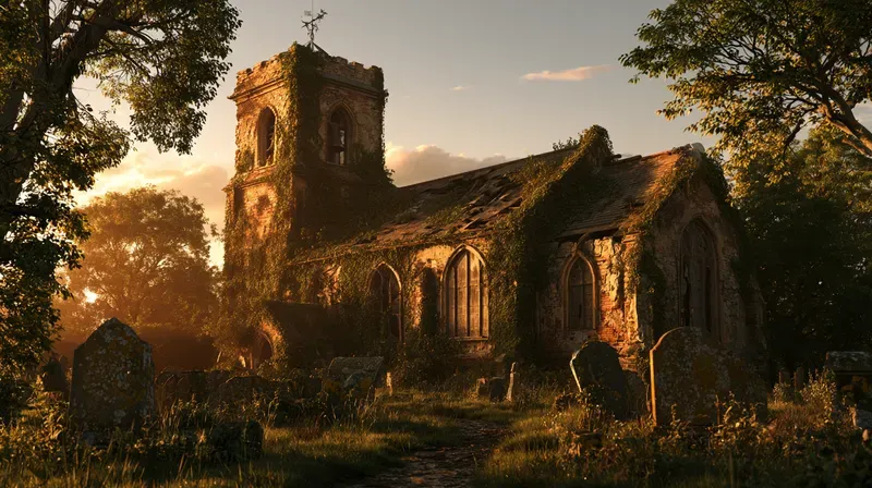Abandoned Churches Art Generator