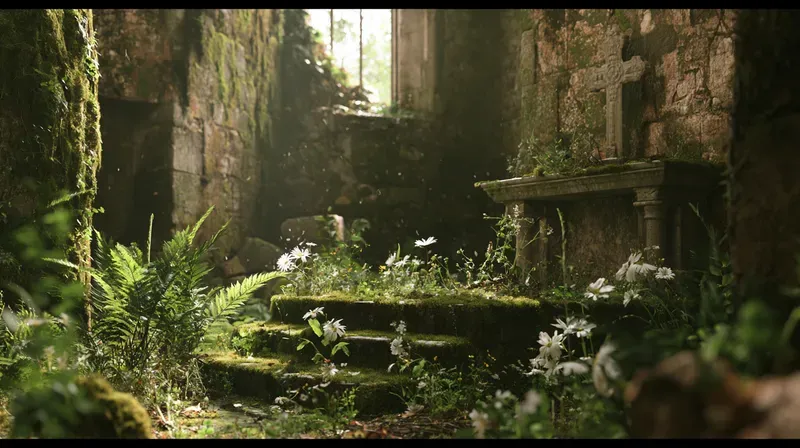 Abandoned Churches Art Generator