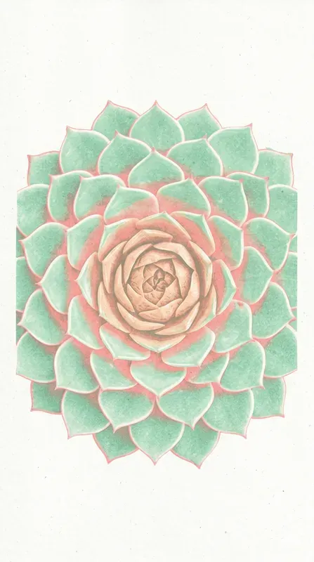 Risograph Botanical Prints
