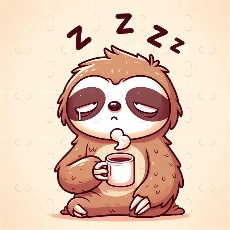 Sleepy Cartoon Cartoon Animals