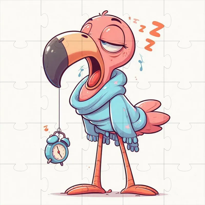 Sleepy Cartoon Cartoon Animals
