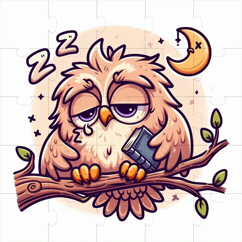 Sleepy Cartoon Cartoon Animals