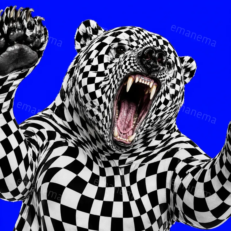 Distorted And Warped Checkerboard Images