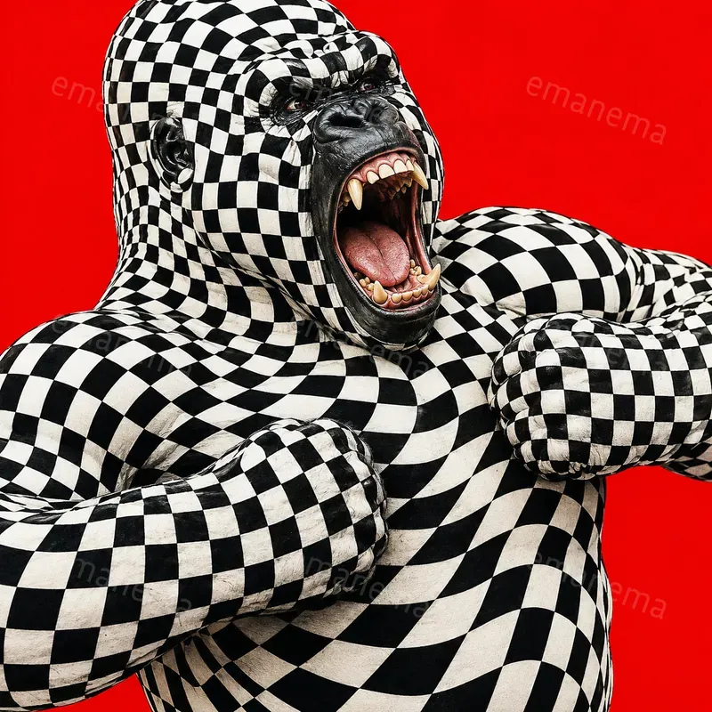 Distorted And Warped Checkerboard Images