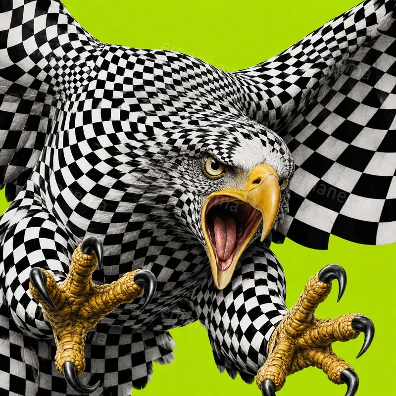 Distorted And Warped Checkerboard Images