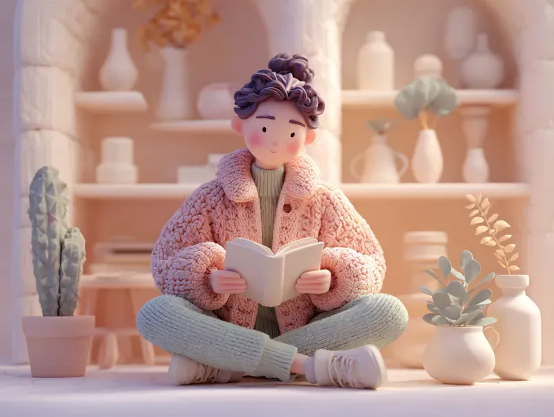 Pastel 3D Characters