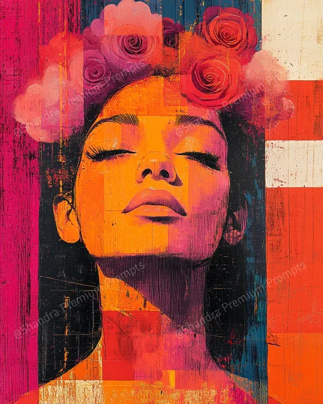 Vintage Posters With Colorful Tones