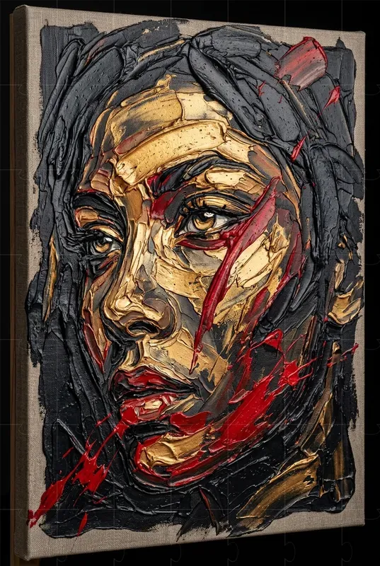 Luxury Impasto Art