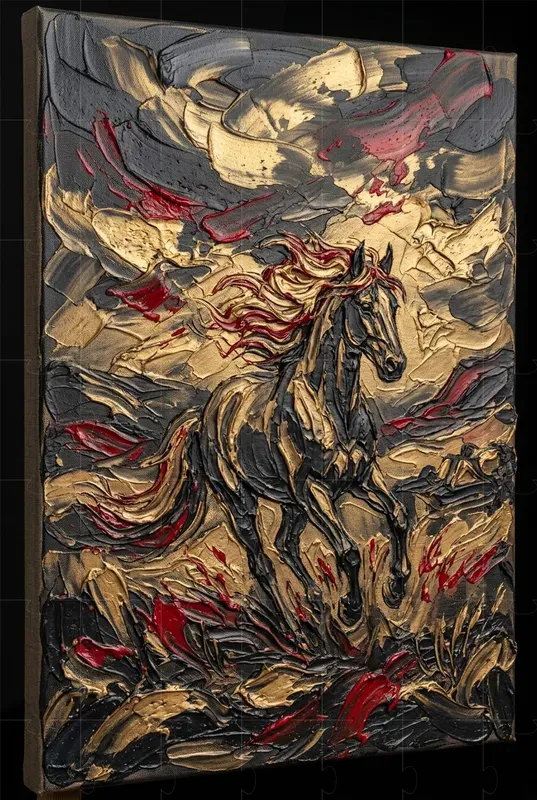Luxury Impasto Art