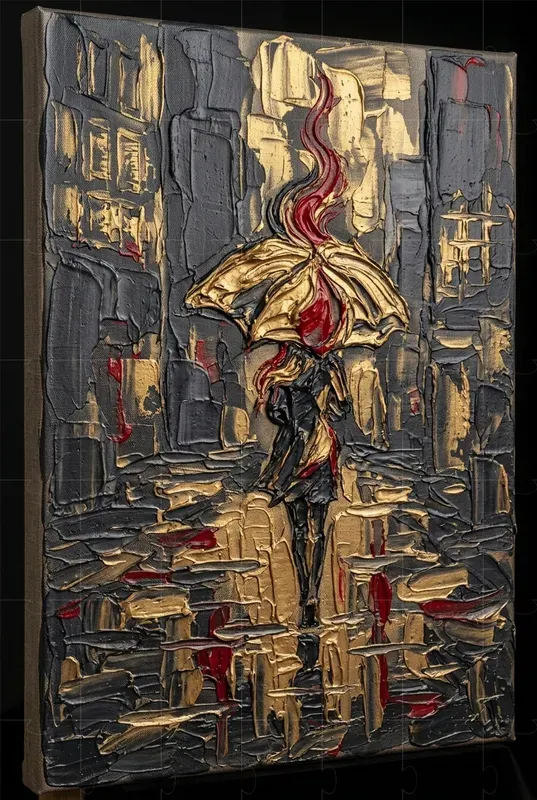 Luxury Impasto Art