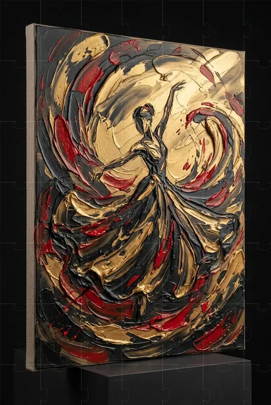 Luxury Impasto Art