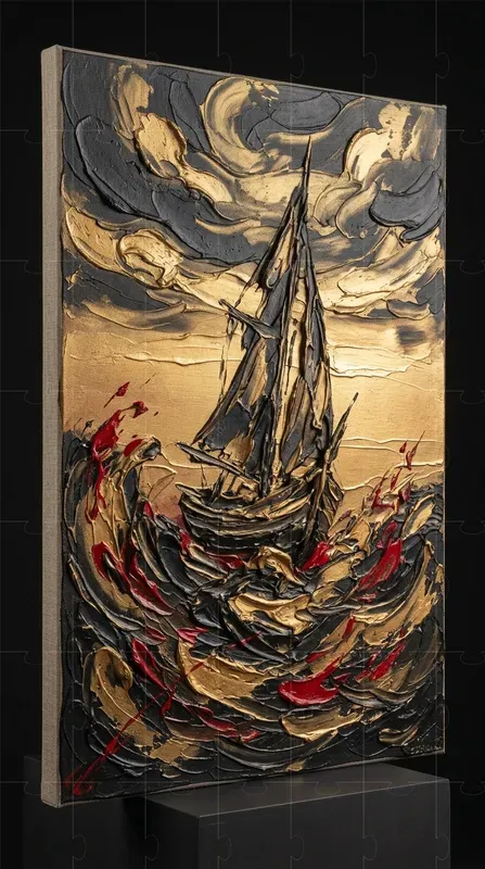Luxury Impasto Art