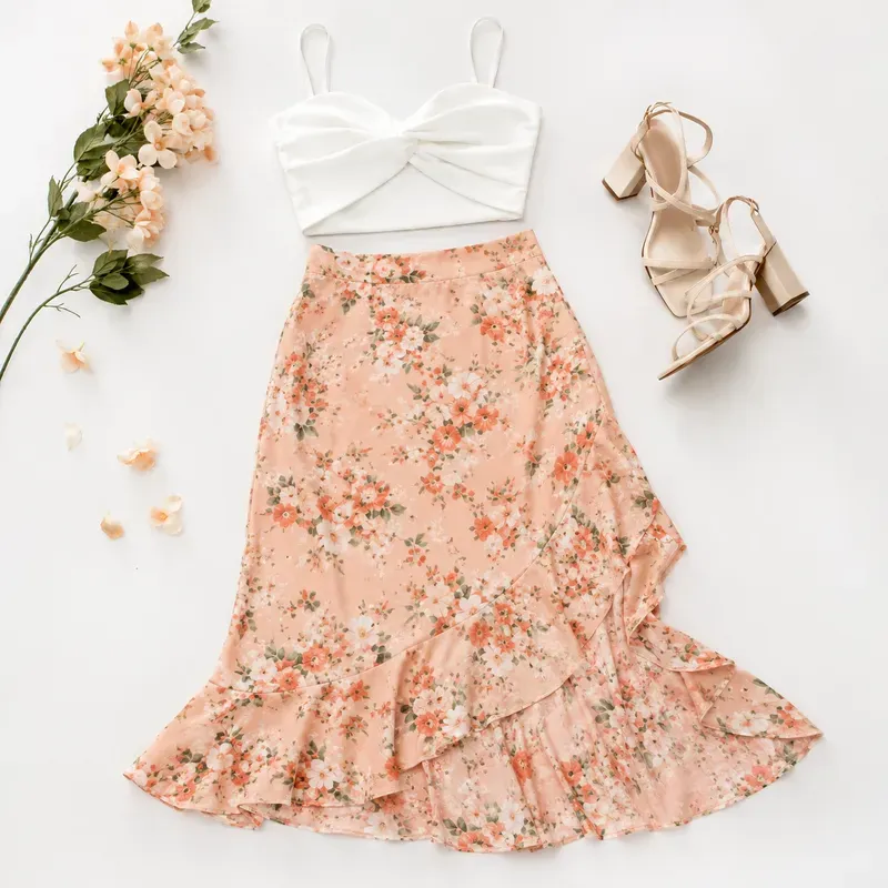 Clothing Apparel Flat Lays