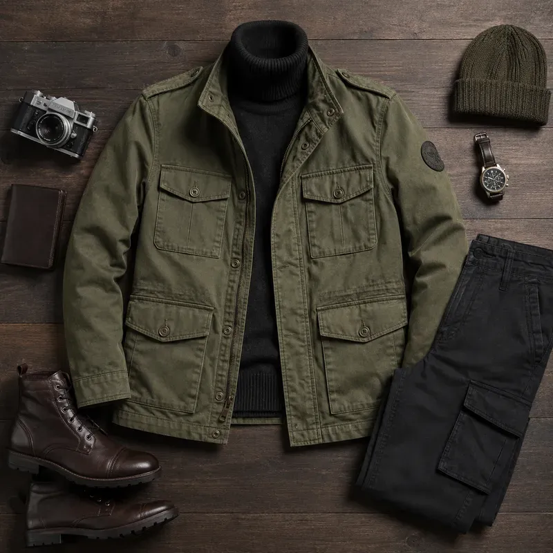 Clothing Apparel Flat Lays