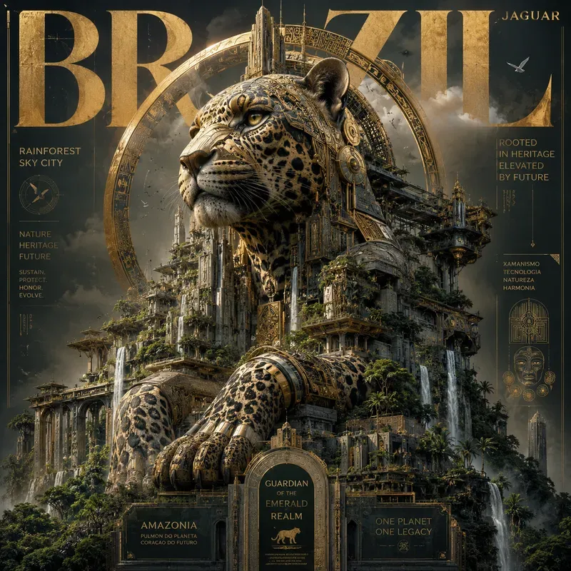 Monumental Animal Poster Forges