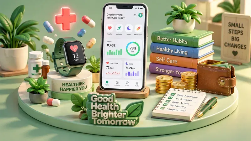 3D Clay Finance App UI Generator