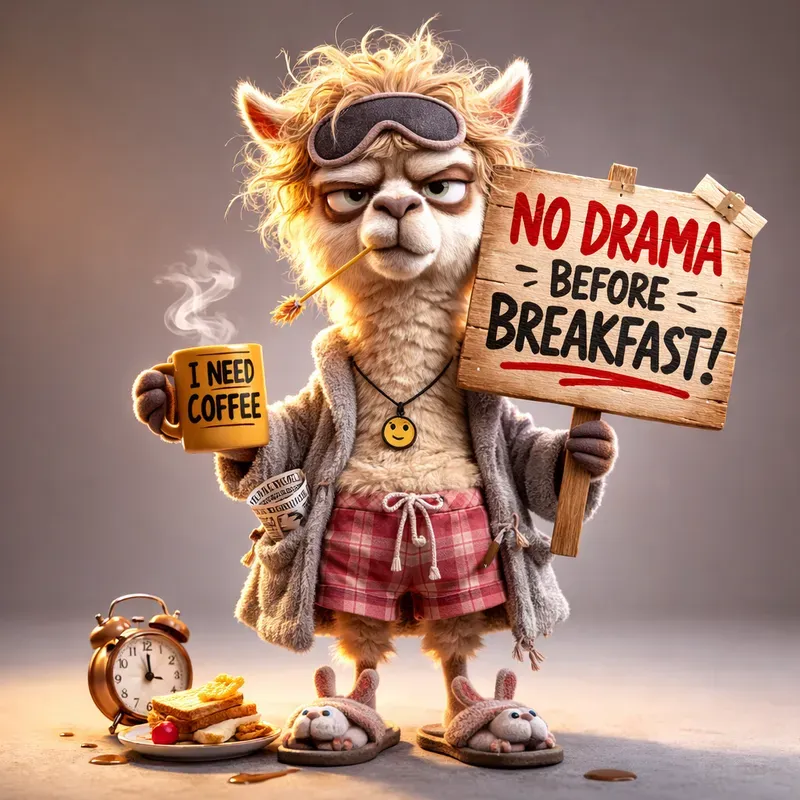Grumpy 3D Characters