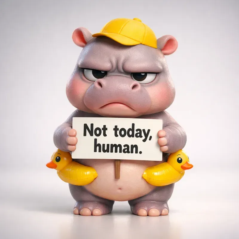 Grumpy 3D Characters