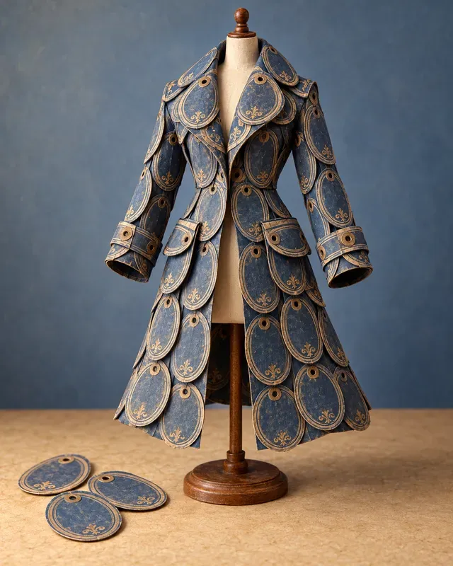 Vintage Labels Become Outfits