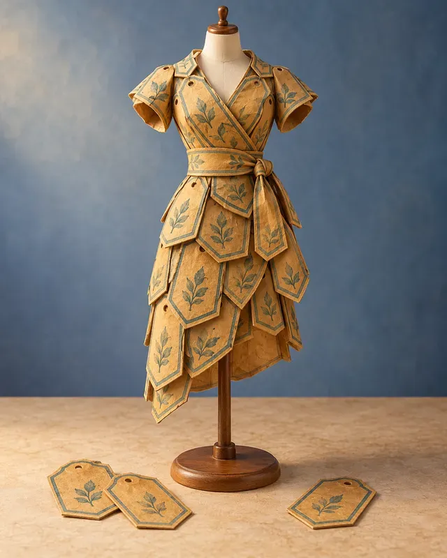 Vintage Labels Become Outfits