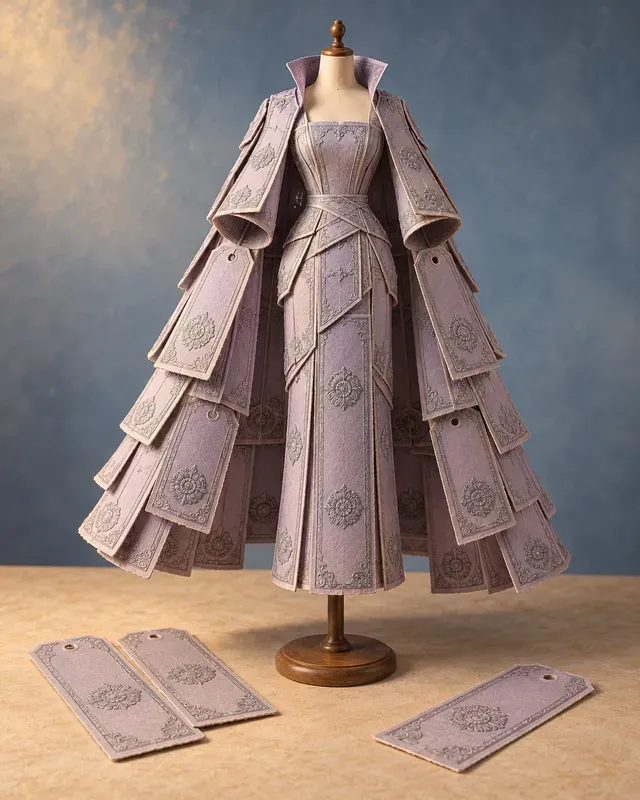 Vintage Labels Become Outfits