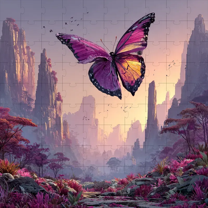 Matte Painting Cinematic Dusk Vistas