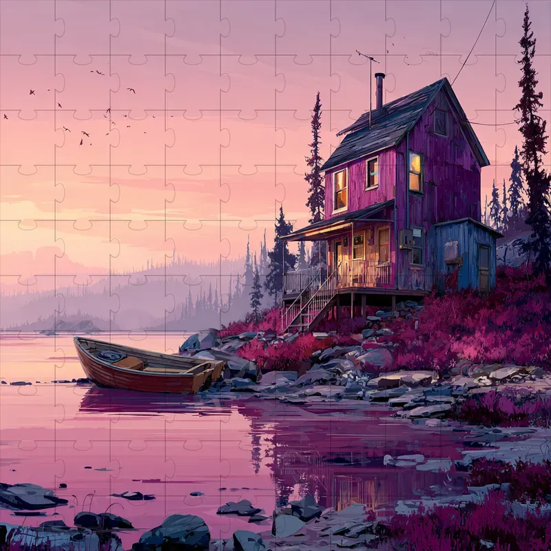 Matte Painting Cinematic Dusk Vistas