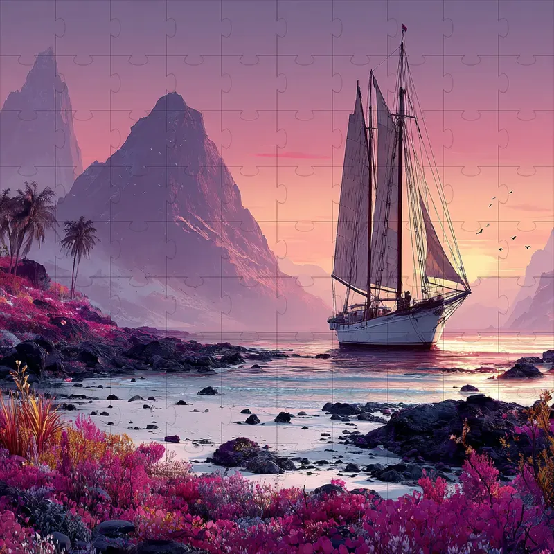 Matte Painting Cinematic Dusk Vistas