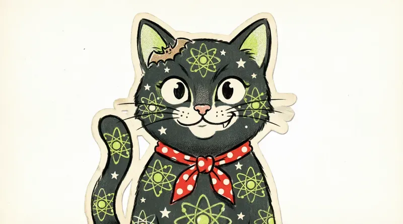 Retro Halloween Diecut Elements