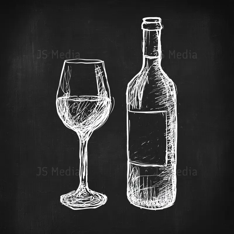 Handdrawn Chalkboard Sketch Icons