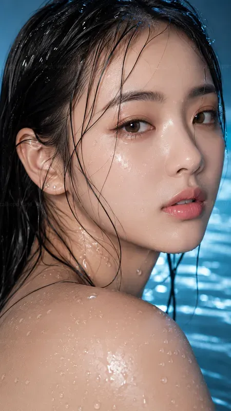 Beautiful Wet Look Portraits